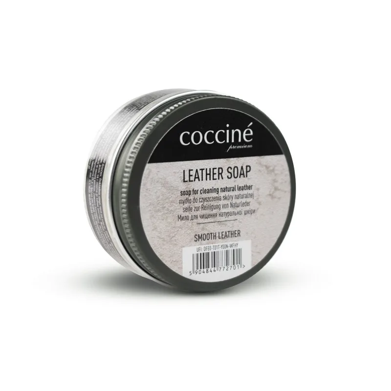 Mydło do butów skórzanych coccine leather soap czyszczenie skóry 50ML