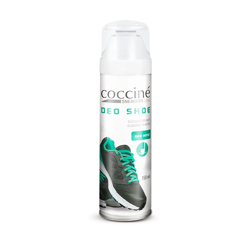 Dezodorant do męskich butów coccine sea wind sneakers srebro 150ML
