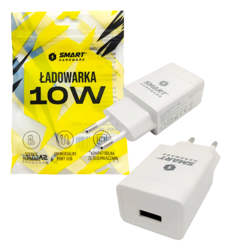 Ładowarka sieciowa USB szybka 10W 5V 2A zasilacz uniwersalny