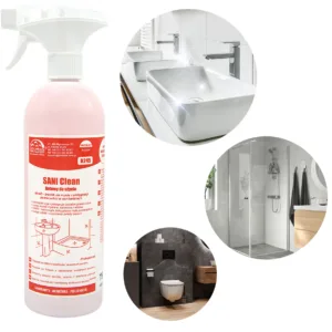 Butelka płynu Dolphin Sani Clean 750 ml — środek do usuwania kamienia i rdzy w łazience