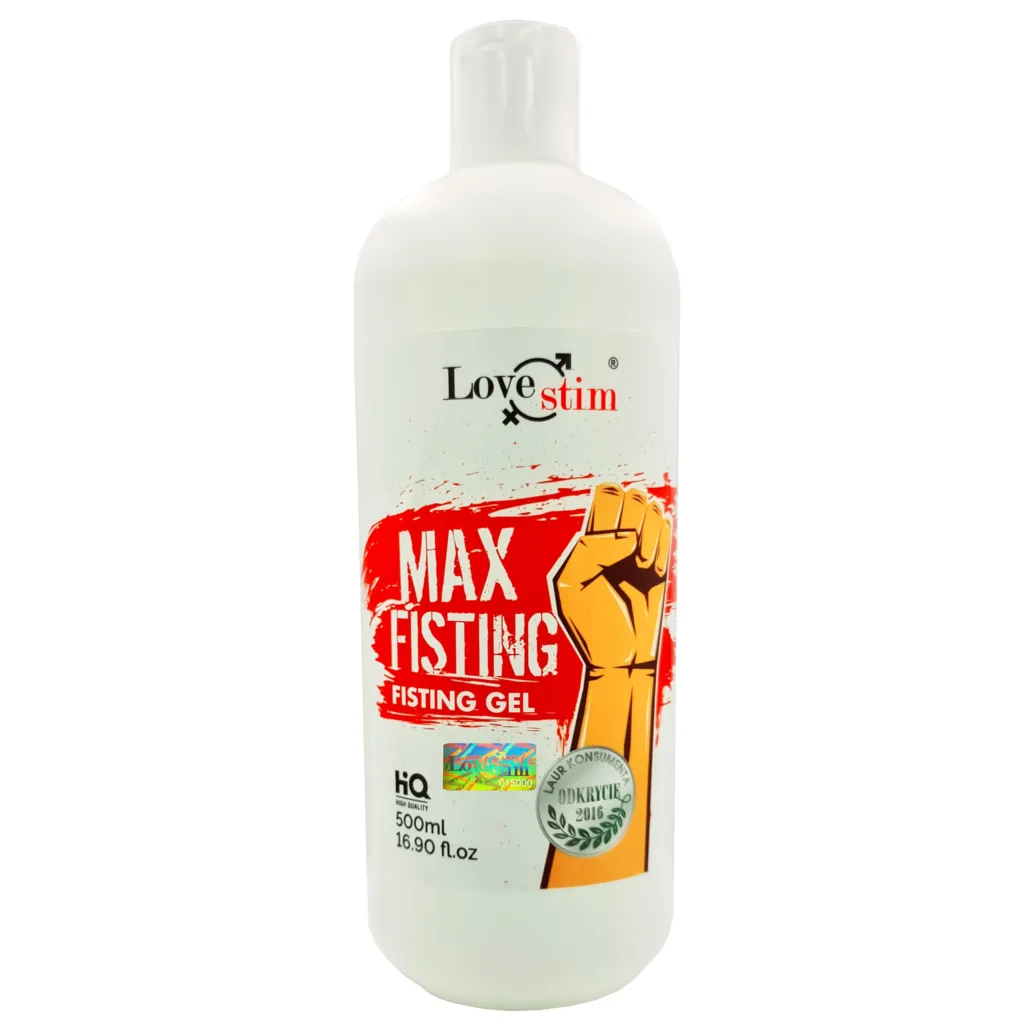 Żel do fistingu analny rozluźniający mocny gęsty lovestim max fisting 500ML