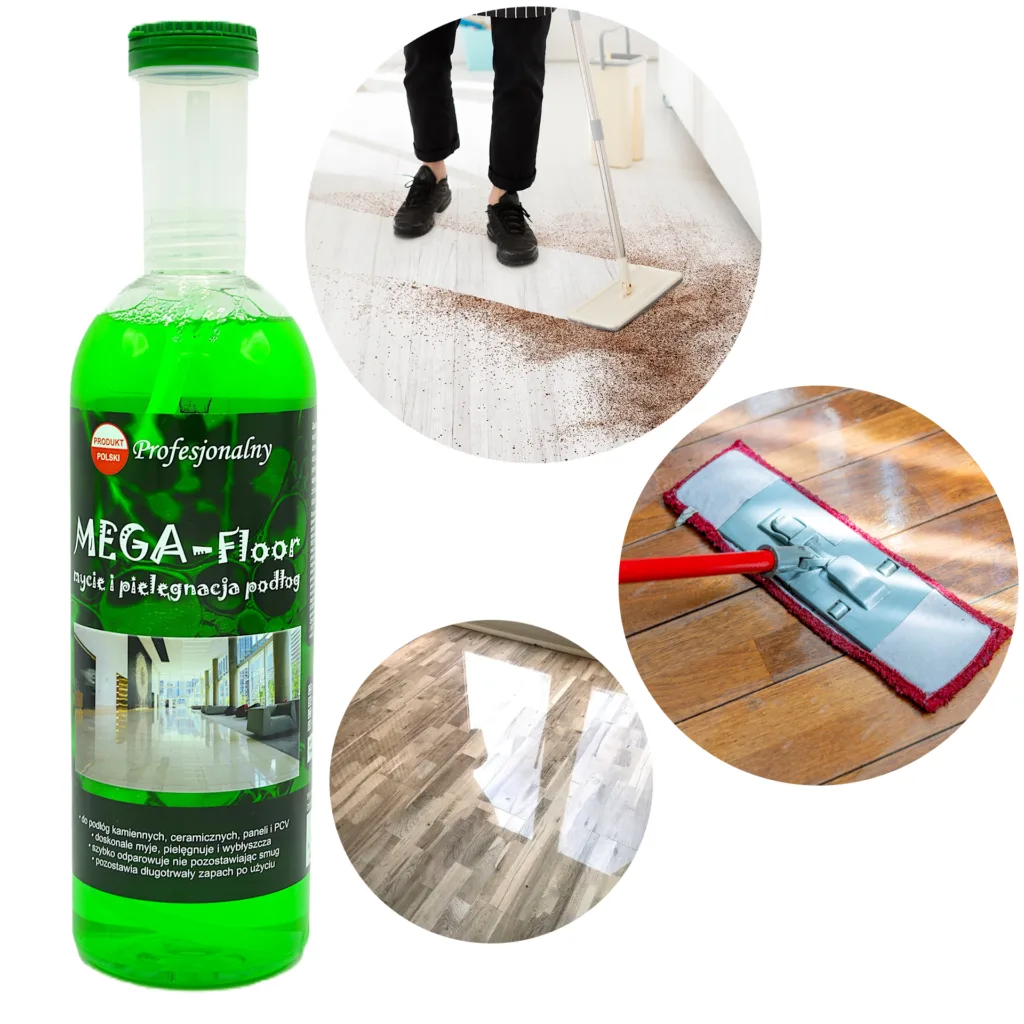 Płyn uniwersalny do mycia podłóg drewnianych płytek pcv dolphin 750ML
