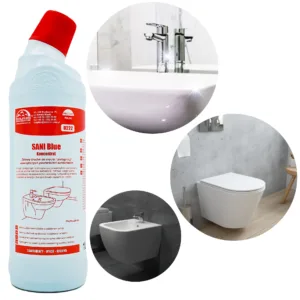 Żel do wc i urządzeń sanitarnych dolphin sani blue kamień osady 1L