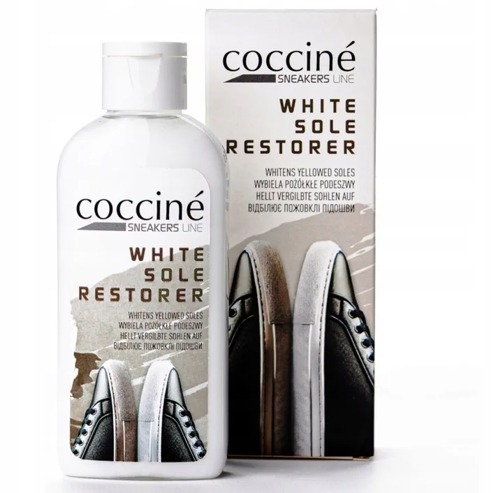 Wybielacz do podeszew sneakersów coccine white sole restorer 150ML