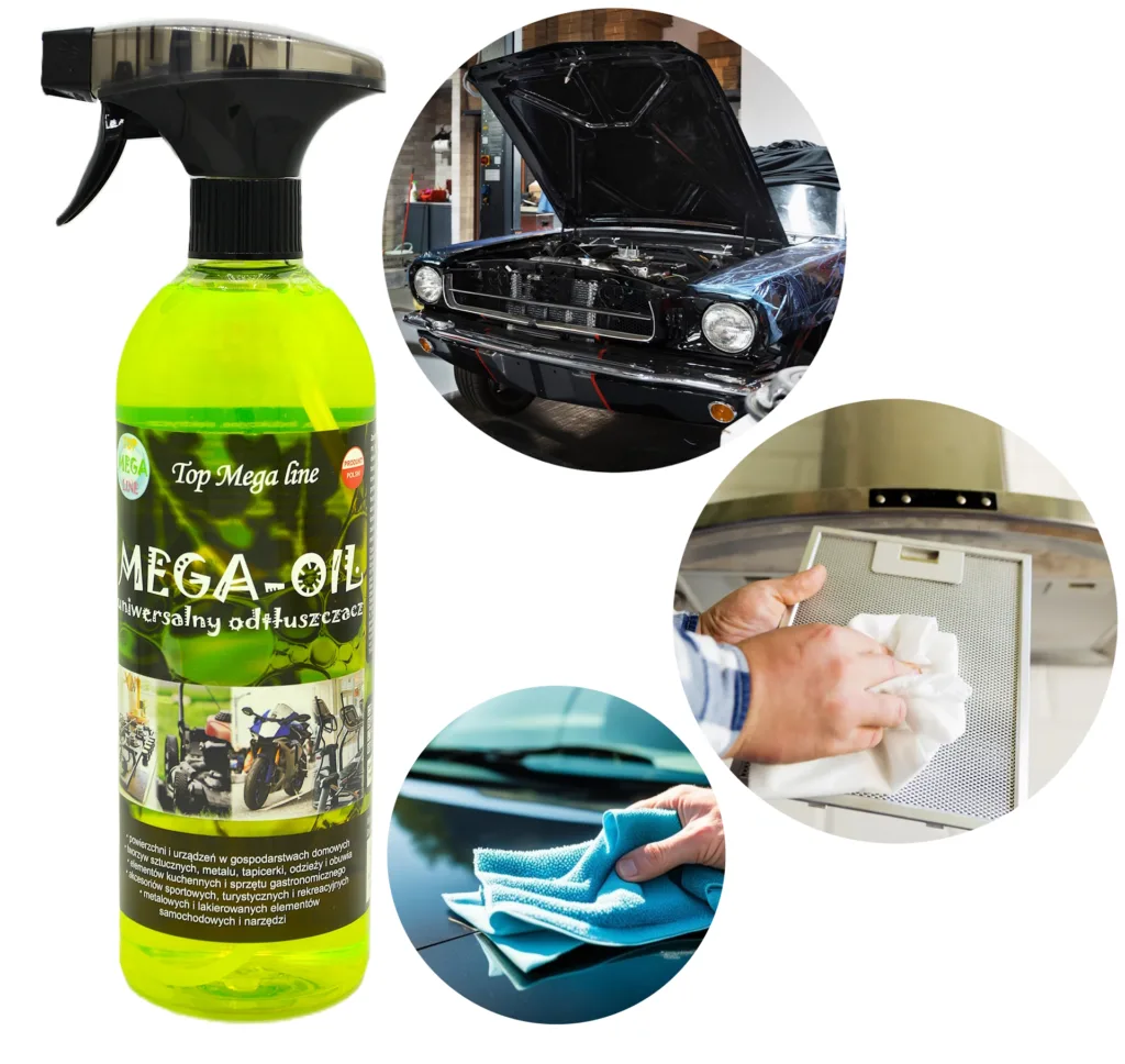 Odtłuszczacz do kuchni i grilla dolphin mega oil spray 750ML